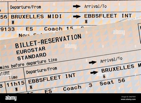 eurostar tickets to brussels